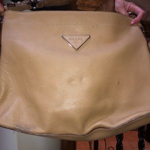 BEIGE PRADA HOBO